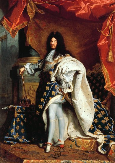 Louis_XIV_of_France by Hyacinthe Rigaud, 1701