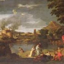 Nicolas Poussin - Paysage avec Orphée et Eurydice
