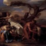 Nicolas Poussin-The Infant Jupiter Nurtured by the Goat Amalthea